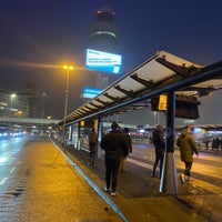 Photo taken at Busstation Schiphol by Menno J. on 2/23/2023