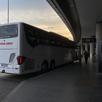 Photo taken at Vienna Airport Coach Station by Menno J. on 4/30/2022
