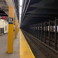 Photo taken at MTA Subway - 23rd St (C/E) by Menno J. on 3/5/2022