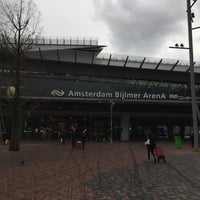 Photo taken at Station Amsterdam Bijlmer ArenA by Menno J. on 11/25/2017