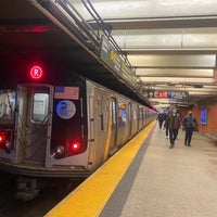 Photo taken at MTA Subway - 49th St (N/R/W) by Menno J. on 3/10/2022