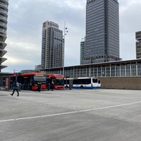 Photo taken at Busstation Amsterdam Amstel by Menno J. on 11/13/2020