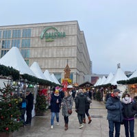 Photo taken at Christmas Market on Alexanderplatz by Menno J. on 12/11/2021