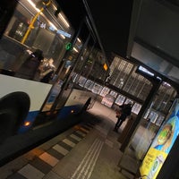 Photo taken at Busstation Amsterdam Amstel by Menno J. on 12/10/2020