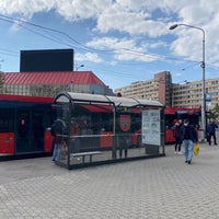 Photo taken at Trnavské mýto (tram, bus, trolleybus) by Menno J. on 10/9/2021