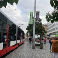 Photo taken at Anděl (tram) by Menno J. on 9/19/2021