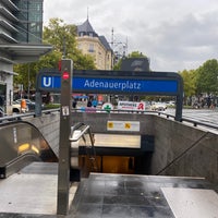 Photo taken at U Adenauerplatz by Menno J. on 10/1/2022