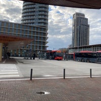 Photo taken at Busstation Amsterdam Amstel by Menno J. on 11/20/2020
