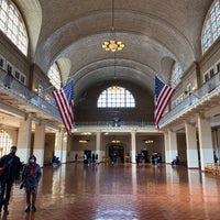 Photo taken at Ellis Island Registry Room by Menno J. on 3/8/2022