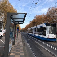 Photo taken at Tramhalte Molukkenstraat by Menno J. on 11/14/2018