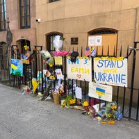 Photo taken at Consulate General Of Ukraine by Menno J. on 3/4/2022