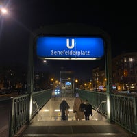 Photo taken at U Senefelderplatz by Menno J. on 12/15/2022