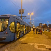 Photo taken at Tramvajska stanica MSU by Menno J. on 12/30/2021