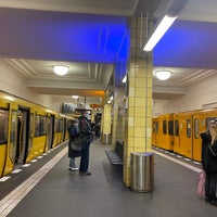 Photo taken at U Friedrichstraße by Menno J. on 12/11/2021