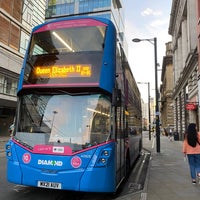 Photo taken at Piccadilly Gardens Bus Station by Menno J. on 9/13/2022