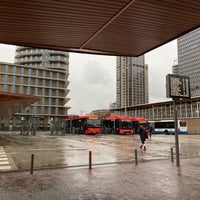 Photo taken at Busstation Amsterdam Amstel by Menno J. on 11/26/2020