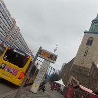 Photo taken at H Spandauer Straße / Marienkirche by Menno J. on 12/14/2021
