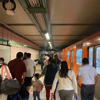 Photo taken at Metro Buenavista (Línea B) by Menno J. on 2/20/2022