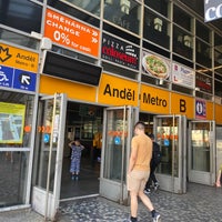 Photo taken at Metro =B= Anděl by Menno J. on 5/14/2022