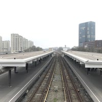 Photo taken at Metrostation Spaklerweg by Menno J. on 4/12/2018