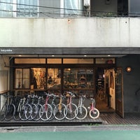 Photo taken at tokyobike shop 中目黒 by Laura H. on 5/19/2018