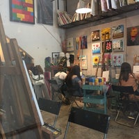 Photo taken at Cups N Canvas by Aki M. on 3/18/2018