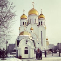 Photo taken at Храм Рождества Христова by Сергей Л. on 2/15/2013