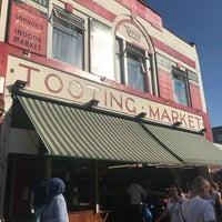 Photo taken at Tooting Market by Franziska on 8/4/2018
