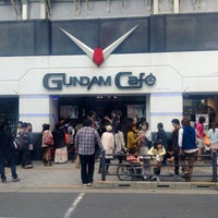 Photo taken at Gundam Café by Ricardo G. on 5/5/2013