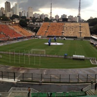 Photo taken at Estádio Municipal Paulo Machado de Carvalho (Pacaembu) by Marco Aurélio A. on 4/11/2013