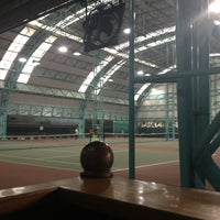 Photo taken at RBSC Tennis Court by Glory Glory P. on 1/21/2013