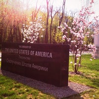 Photo taken at Embassy of the United States of America by Alina B. on 4/29/2013