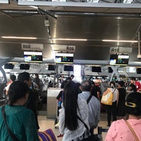 Photo taken at Check-In Row &amp;quot;R&amp;quot; by Chantola T. on 5/19/2018