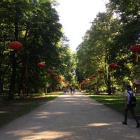 Photo taken at Łazienki Park by Karine on 8/14/2017