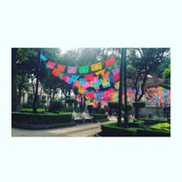 Photo taken at Plaza de la Constitución Tlalpan by Zoar T. on 9/3/2015