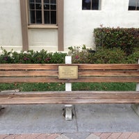 Photo taken at Forrest Gump Bench by Courtney T. on 12/1/2012