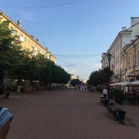 Photo taken at Трёхсвятская улица by Christen M. on 7/17/2021