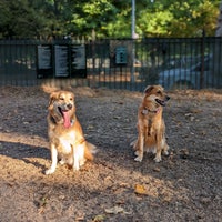 Photo taken at McCarren Dog Park by Edwin C. on 7/23/2022