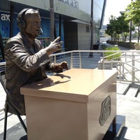Photo taken at Chick Hearn Statue by Jason B. on 6/15/2013