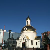 Photo taken at Храм святого великомученика Георгия Победоносца by Vyacheslav P. on 4/18/2018