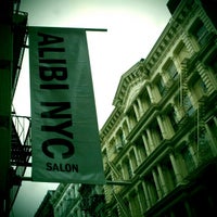 Photo taken at Alibi NYC Salon by Bea A. on 10/28/2012
