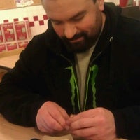 Photo taken at Five Guys by Amy R. on 1/18/2013