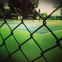 Photo taken at Tennis Courts by Dao A. on 4/8/2013