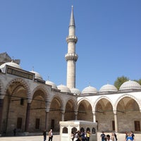 Photo taken at Süleymaniye Mosque by Maria S. on 5/2/2013