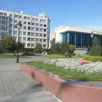 Photo taken at Сквер by Виталий Ц. on 9/23/2013