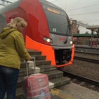 Photo taken at Поезд № 737/738 «Ласточка» (Москва – Курск) by Наташа Л. on 10/16/2014