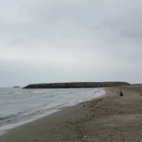 Photo taken at Buzovna Beach by Mimi K. on 2/24/2020