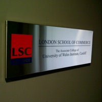 Photo taken at London School of Commerce by Nikola J. on 9/22/2013
