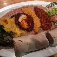 Foto tomada en Sheba Ethiopian Restaurant  por Phyllis el 3/1/2019
