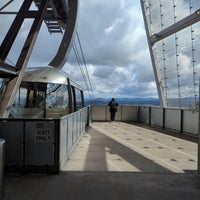 Photo taken at Portland Aerial Tram - Upper Terminal by Chairman T. on 3/25/2023